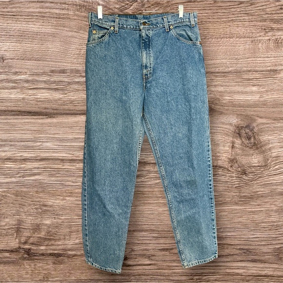 Vintage Levi’s, Orange Tab Acid Washed 90s Y2K Levi’s 550 Jeans EUC! - Picture 2 of 10